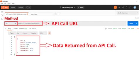 postman api format