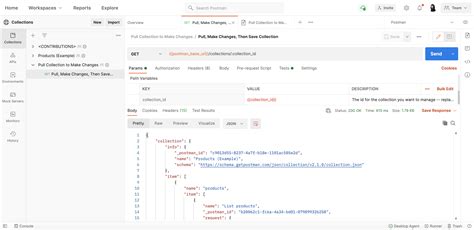 postman collection examples