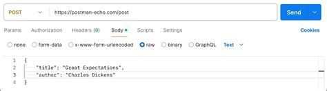 postman xml request body example