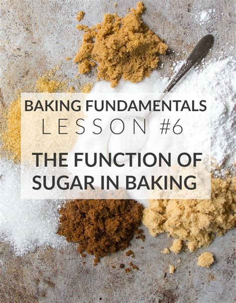 powdered sugar function in baking