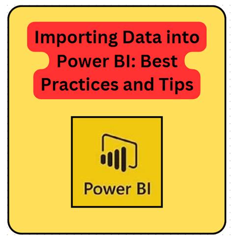 power bi data import best practices