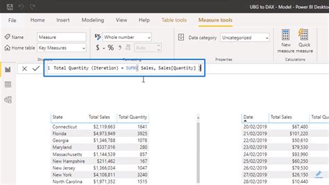 power bi row context functions
