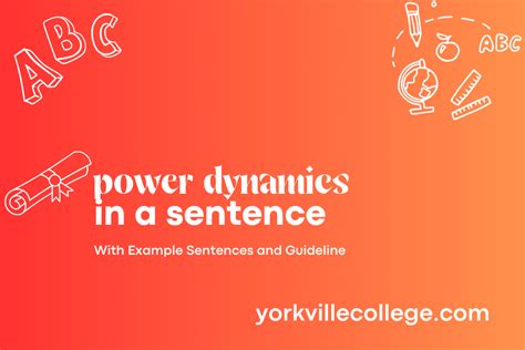 power dynamics example sentence