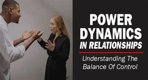 power dynamics examples in relationships