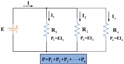 power formula for parallel circuit