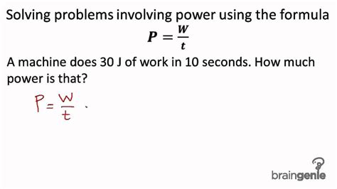power problems and solutions