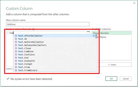 power query row function