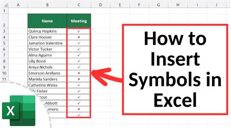 power symbol in excel formula