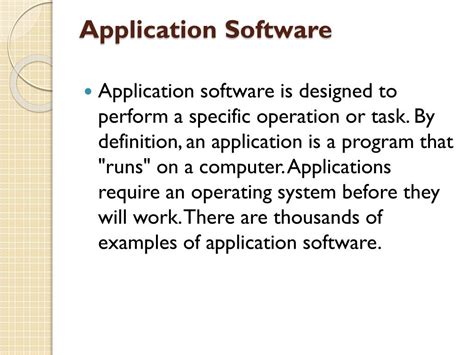 powerpoint is an application software true or false