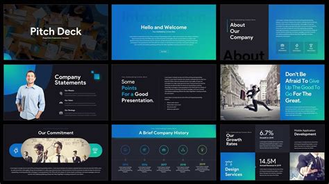 powerpoint pitch deck slides