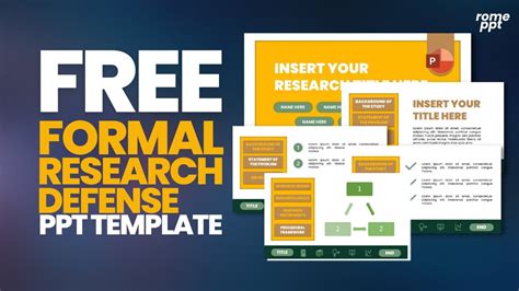 powerpoint presentation for research defense example