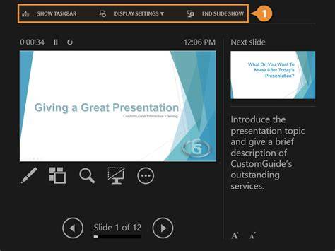 powerpoint presenter view