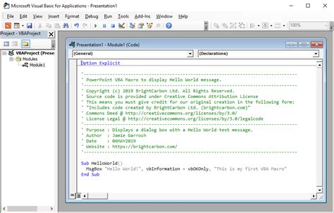 powerpoint vba code examples