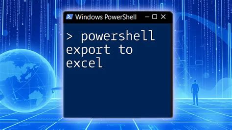 powershell export excel formula