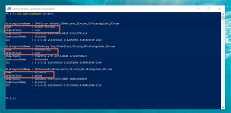 powershell get ad group membership recursive