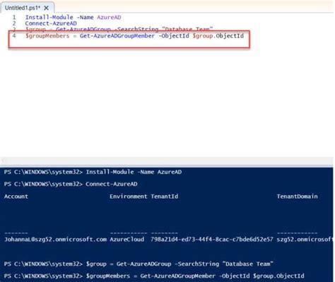 powershell get user group membership recursive