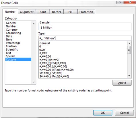 ppt format code millions