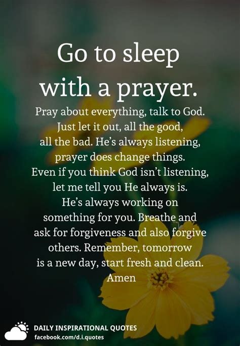prayer when you can't go to sleep