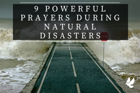 prayers for natural disasters