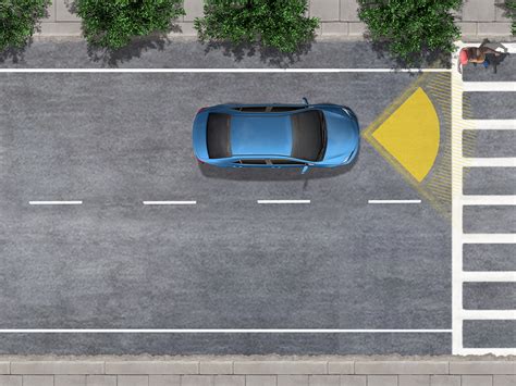 pre collision system pcs with pedestrian detection
