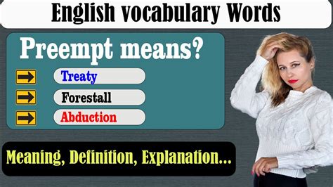 pre empt questions meaning