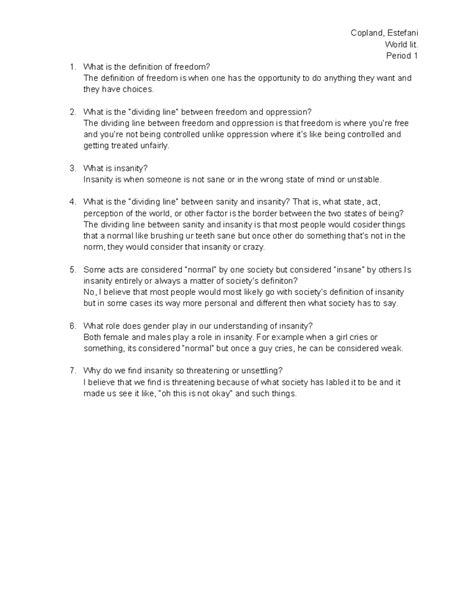 pre questions meaning