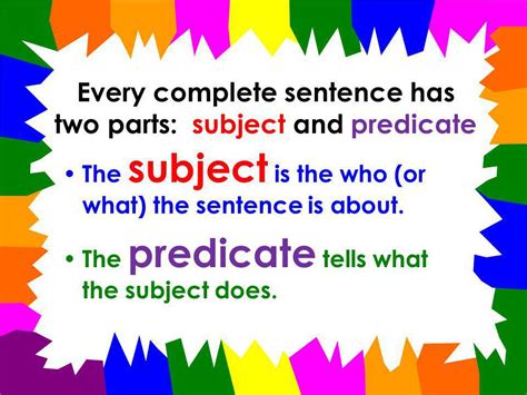 predicate examples for kids