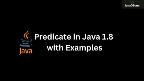 predicate examples java
