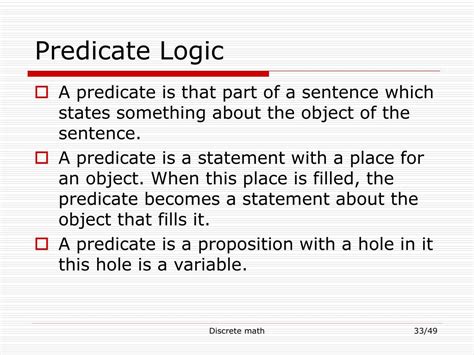 predicate logic meaning in marathi