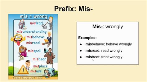 prefix mis example