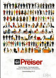 Preiser Ho Scale Figures Catalog