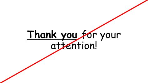 presentation last line