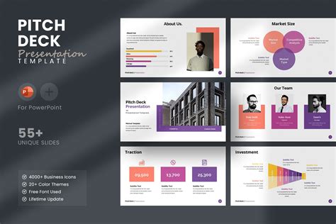 presentation pitch deck template