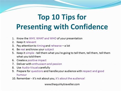 presentation skills and techniques