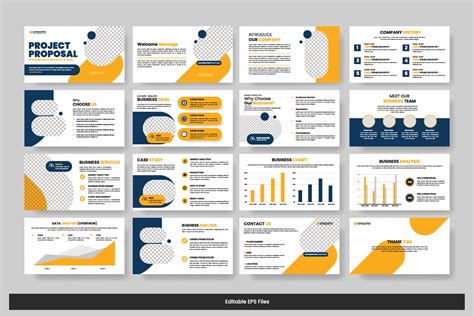 presentation slide template design