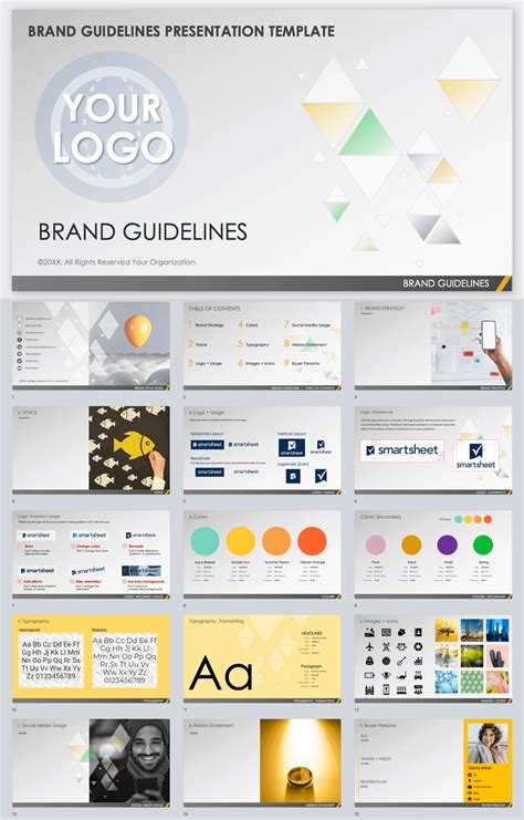 presentation template guidelines