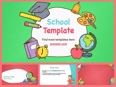 presentation templates for school