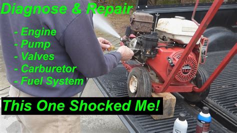 pressure washer won't pull start