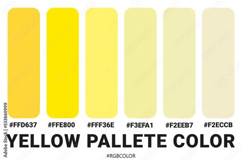 pretty yellow color code