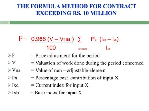 price escalation formula in excel with example