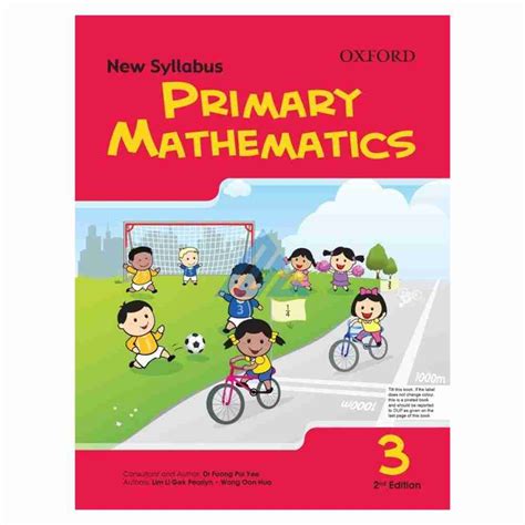 primary 3 mathematics syllabus