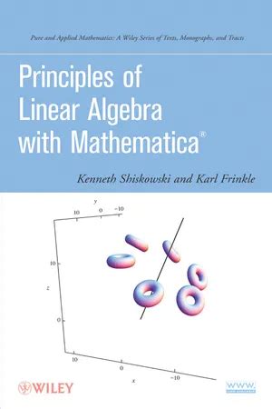 principles of linear algebra with mathematica pdf