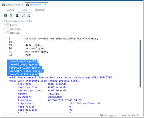 print command in sas