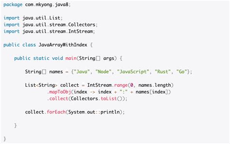 print list of strings