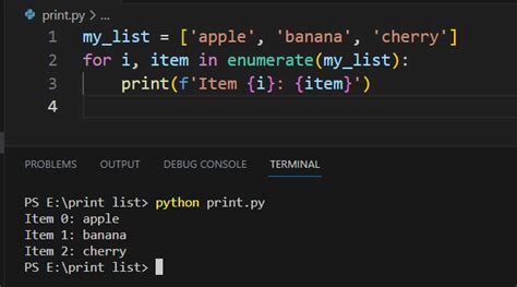 print multiple list items python
