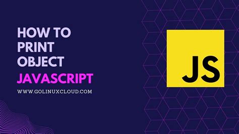 print object values in javascript