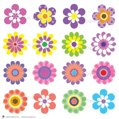 Printable Flower Clipart