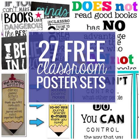 Printable Posters For Classroom