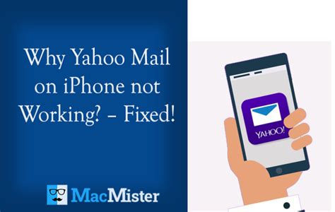 problems with yahoo mail on iphone