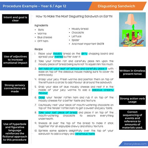 procedure writing for class 7 with answers pdf